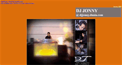 Desktop Screenshot of djjonny.dunia.com