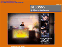 Tablet Screenshot of djjonny.dunia.com